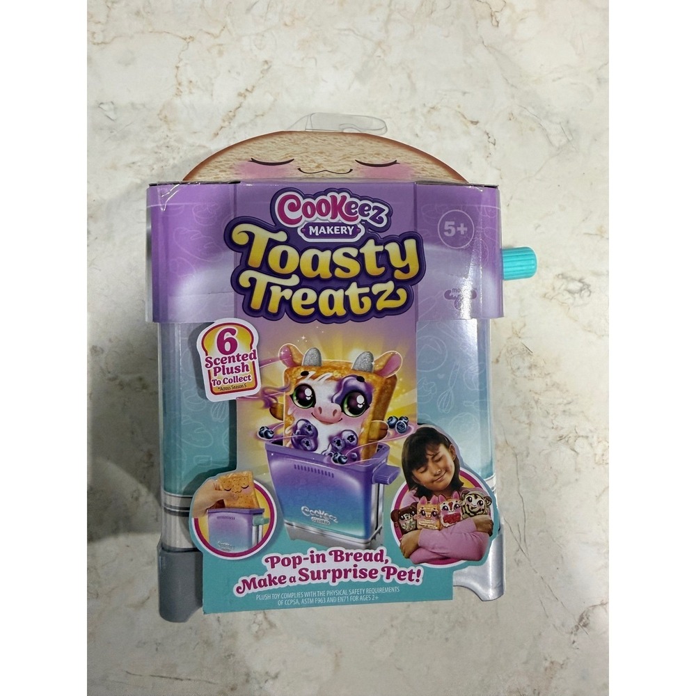 Cookeez Makery Toasty Treatz Scented Mystery Plush 2026 Release Mint Choc Chimp